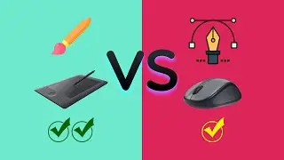 Why do I use Graphics Tablet & Brush Tool instead of Mouse & Pen Tool?