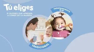 Tu elijes la mejor manera para que aprenda a comer