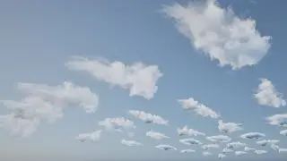 VDB Clouds V3 + Clouds Array 3D #UnrealEngine5