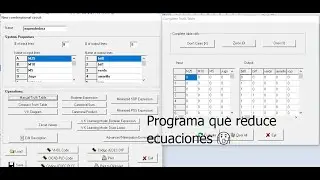 Como Usar Boole Deusto 2020 / Herramienta Para crear Tabla de verdad y Minimizar las ecuaciones/.