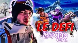 le DEFI d'inoxtag sur fortnite avec 