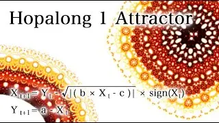 Hopalong Attractor Part.1