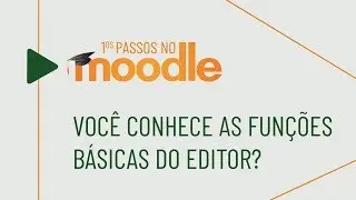 Primeiros passos no MOODLE - Dica 3