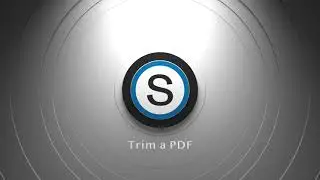 Trim a PDF