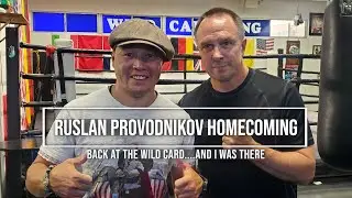 RUSLAN PROVODNIKOV BACK AT THE WILD CARD