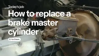 How to replace a brake master cylinder with eBay Motors