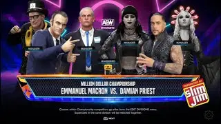 AEW Road Rager: Emmanuel Macron vs Damian Priest (c)