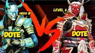 Exclusive!!! DOTE vs DOTE | Level 6 vs HERO III | Shadow Fight 3