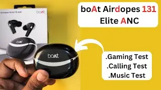 Elite ANC Boat Airdrop 131 The Clear Winner? | Best earbuds Under 1499 | Techy Sanjay