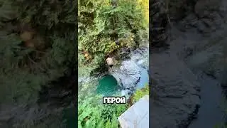 Jumping into water from a height of 23 meters 😲
