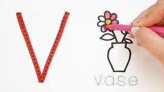 [compilation]  Learn Alphabet S~Z Words with Drawing and Coloring