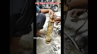 Samerwell Jb current jada leti hai Aur Pani nhi uthati hai to motor ko thik Krna shikhe #short #Reel