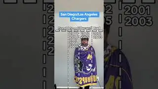 Los Angeles Chargers Through The Years! Part 9 of 32! 