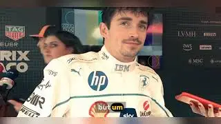 I was very disappointed with P2 -Charles Leclerc | Post Race Interview |  2025 Monaco Grand Prix 