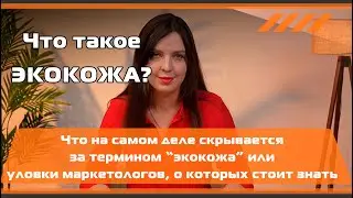 Что такое ЭКОКОЖА? Что скрывается за этим термином или уловки маркетологов, о которых стоит знать