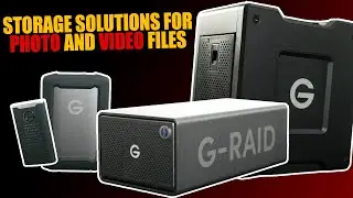Storage Solutions For Photo & Video Files // Featuring Sandisk Professional