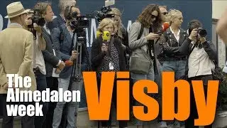 Visby - the city of roses, politicians, media and ruins in Sweden Gotland - Swedish National Anthem