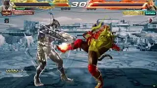tekken7 armor king 👑 stunner | mask off remix