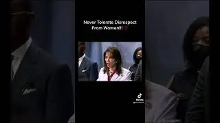 Never Tolerate Disrespect From Women