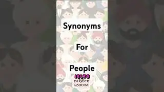People (Synonyms) 