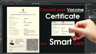 How to Convert Vaccine Certificate to ID card || Vaccine certificate को ID Card में कैसे बनाये
