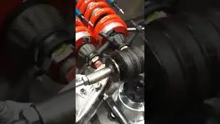 Fitted the heave spring / 3rd element which I designed in Fusion 360