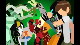 BEN 10 Pivot Animator Stick Pack