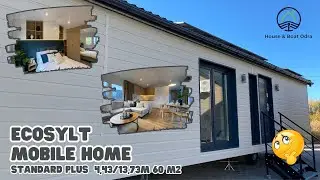 4K EcoSylt dom mobilny Houseboatodra mobileheim mobile home