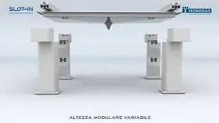 TECNOGAS SLOT IN - Staffe di supporto modulari