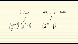 Mersenne Prime and Perfect Numbers