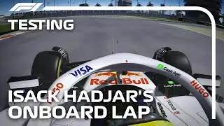 Isack Hadjar's Onboard Lap | F1 Pre-Season Testing 2025 | Assetto Corsa