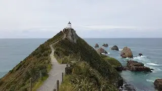 Nugget Point Lighthouse NZ - lookout 2020