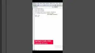 Excel VBA 4 (highlite cells with color)