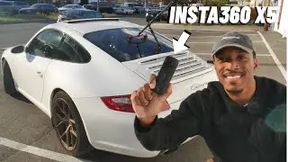 Testing the Insta360 X5 on a Porsche 911 + POV Driving