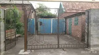 Кованые ворота своими руками.