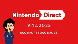 🔴 Nintendo Direct 9.12.2025 Live Reaction
