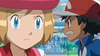 Ash and Serena Fight Bullies!
