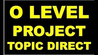NIELIT O LEVEL PROJECT  TOPIC DIRECT STUDENT 2019