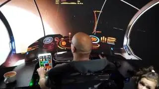 Departure to Sol - the new hyperspace (SimPit Icarus 180 Avenger)