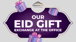 Spreading Joy and Unity: Our Eid Gift Exchange at the Office