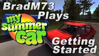 My Summer Car - Episode 1 - How to get started + Engine build tutorial!