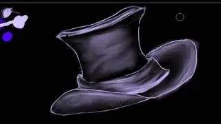 How to draw a gothic hat speedpaint art