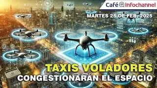 Taxis voladores congestionan el espacio
