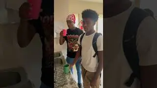 My son and nephew drunk the wrong water 🤦🏾‍♂️ @Mak2player