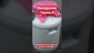 РЕЦЕПТ ПРИГОТОВЛЕНИЯ ДОМАШНЕГО ВИНОГРАДНОГО ВИНА# КРЕПЛЁННОЕ ВИНОГРАДНОЕ ВИНО# ВИНО# ЧАСТЬ 4