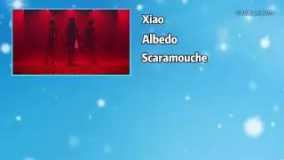 [Genshin Impact Xiao Albedo Scaramouche] 威風堂々 ‘Ifuudoudou’ Lyrics (Kan/Rom/Eng)