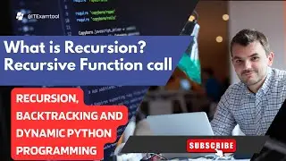 what is recursion? recursive function call | Recursion, Backtracking and Dynamic python Programming