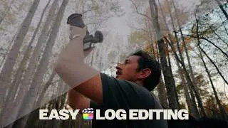 This is the EASIEST Way to Color Grade LOG Footage in Final Cut