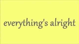 everything's alright by laura shigihara | ukulele cover