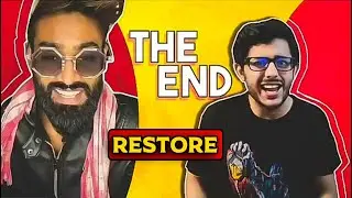 Carryminati Tik Tok VS YouTube THE END - RESTORE || Carryminati live || Carryminati Roast Video 2020